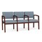 Lesro Lenox 3 Seat Tandem Seating W/ Arms, 65 in W 26 in L 31.5 in H LW3103 - alternate 1